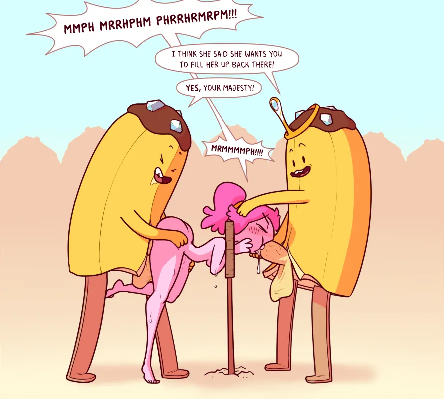 Princess Bubblegum X Banana Guard page 6 full