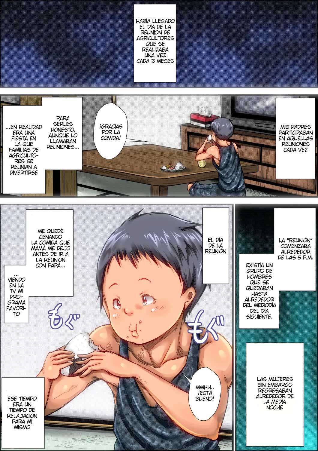 Boku ga Deisui Joutai no Hahaoya o Okashita Toki no Hanashi. | La historia de cuando violé a mi madre mientras estaba borracha. page 7 full