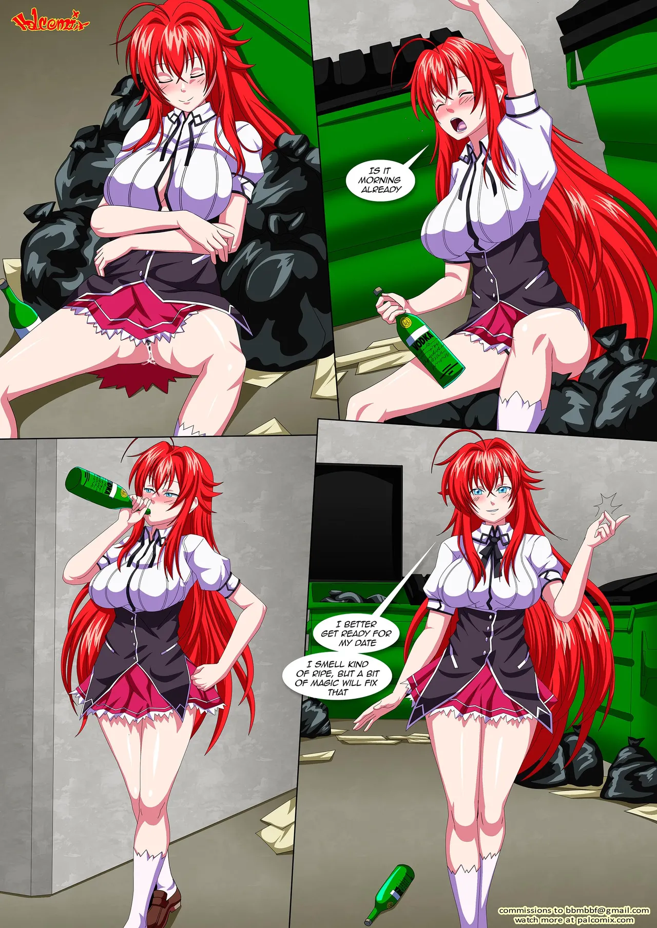 Issei's Date with Rias ONGOING page 3 full