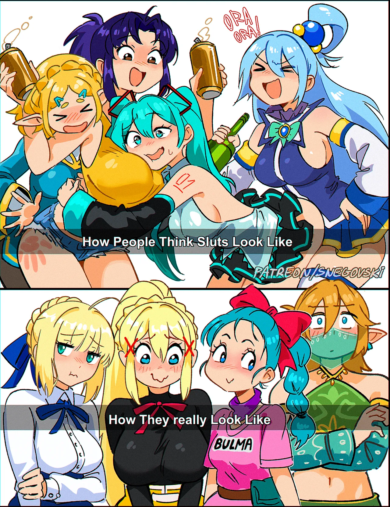 Aqua, Miku & co. page 1 full