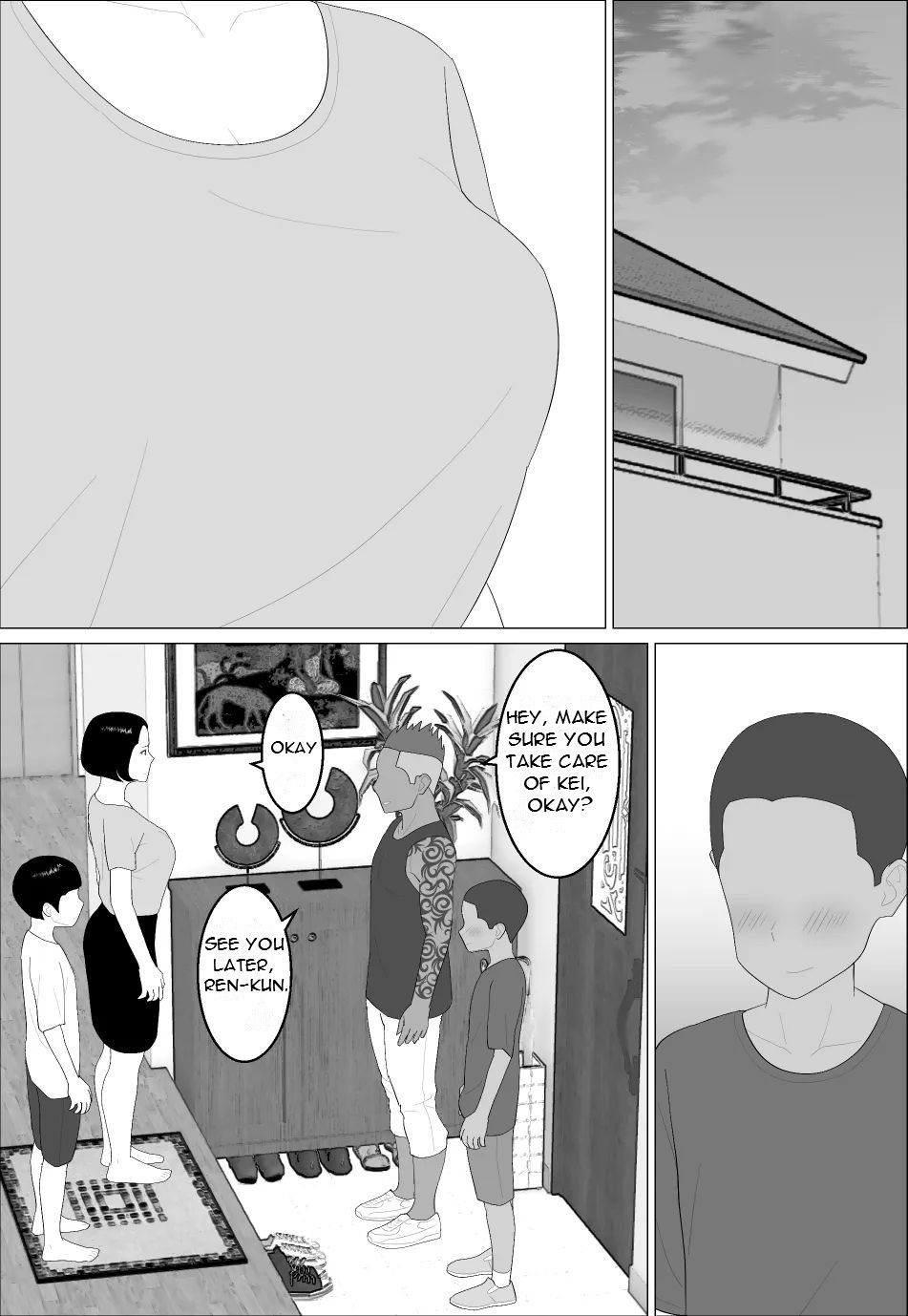Masegaki Oikko ni Okasareru Mama - Mom Raped by Precocious Nephew page 4 full