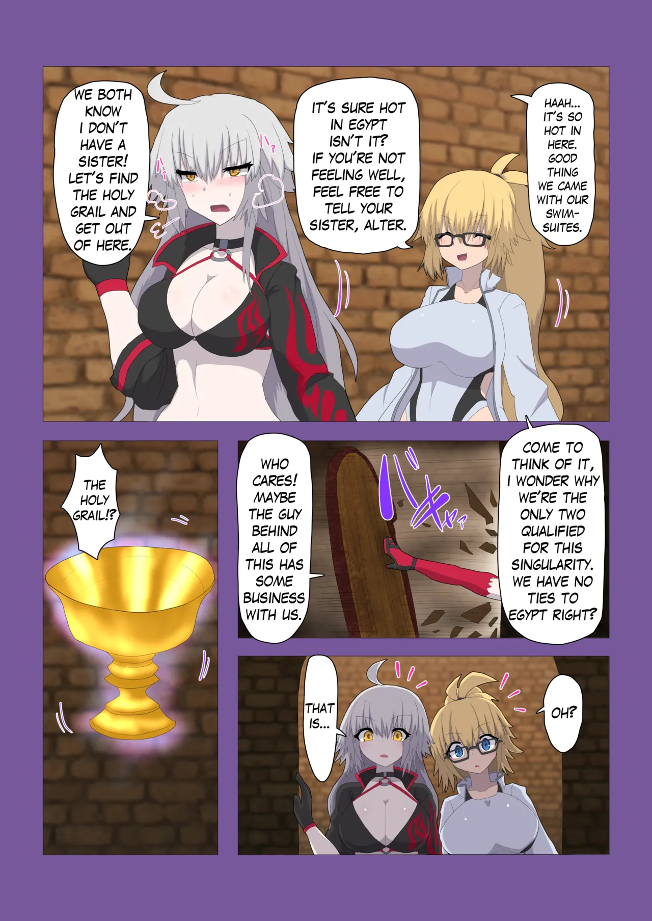 FGO Double Jeanne Fusion & Possession page 1 full