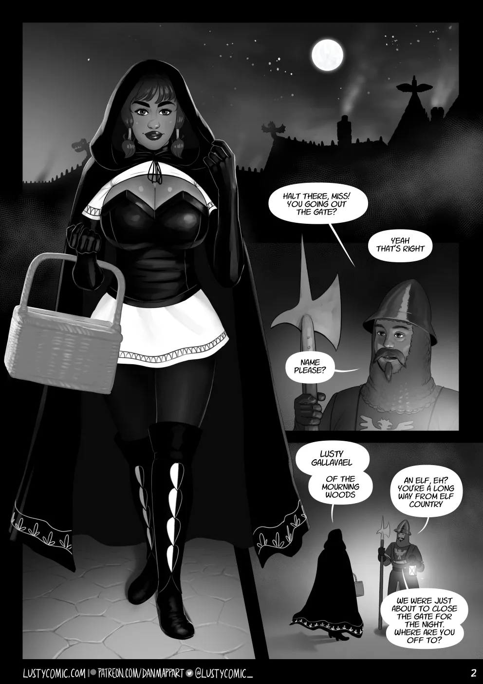 Lusty and the Big Bad Werewolf page 2 full
