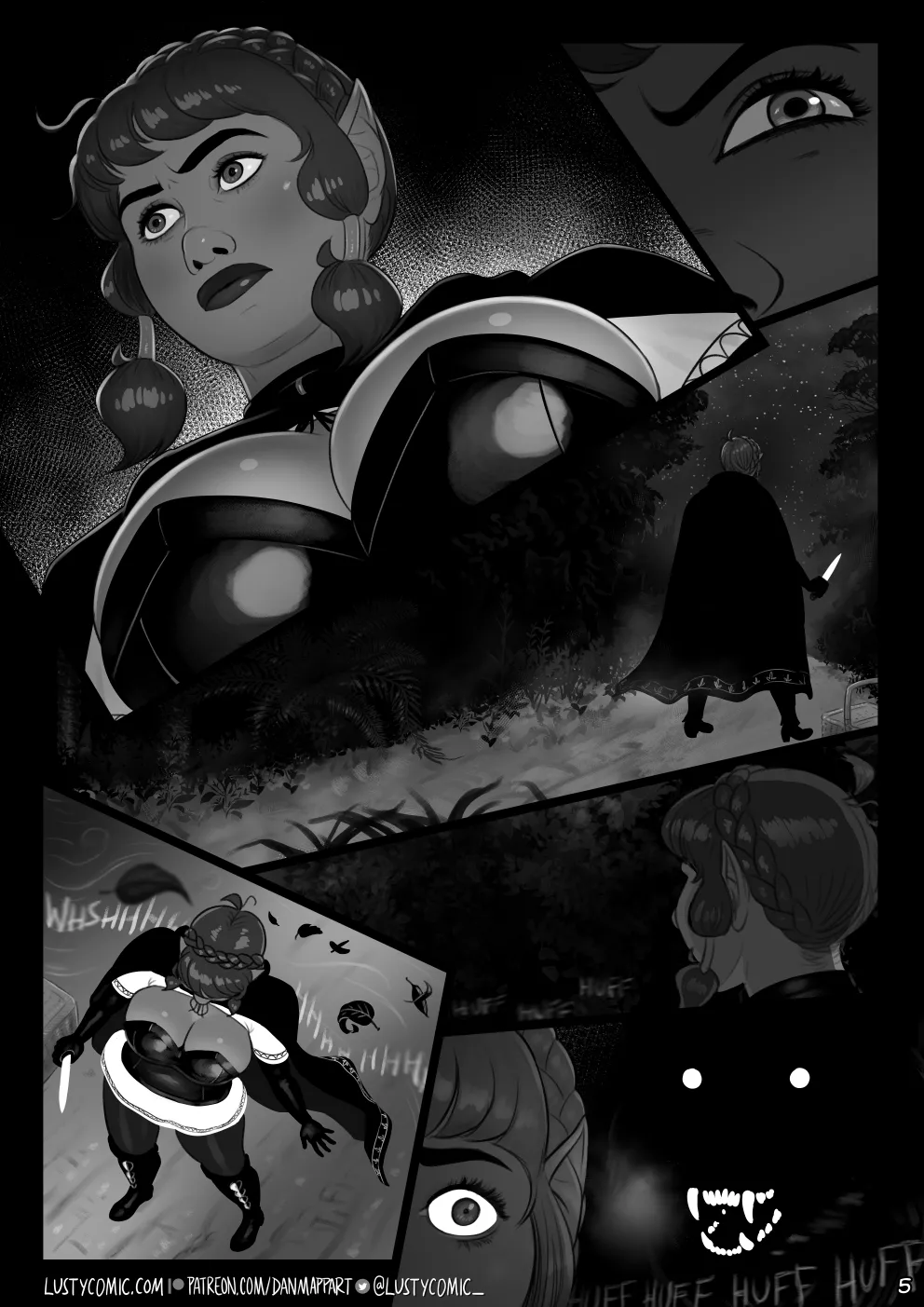 Lusty and the Big Bad Werewolf page 5 full