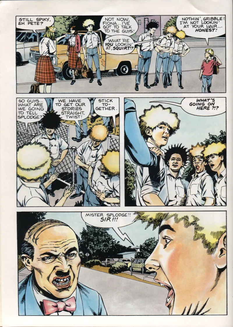 Round The Twist : Pink Bow Tie page 6 full