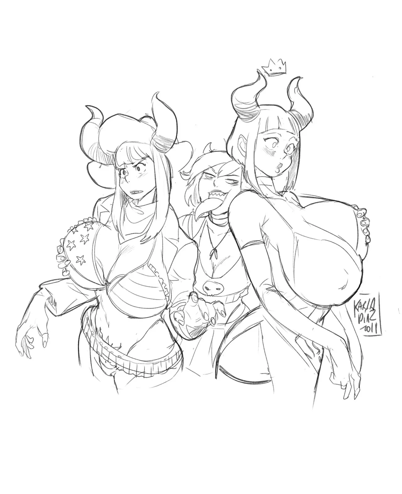 Kablam Studio Twitter Karla Diaz Comics and Omitv / Omi48 / Choppit9 page 6 full