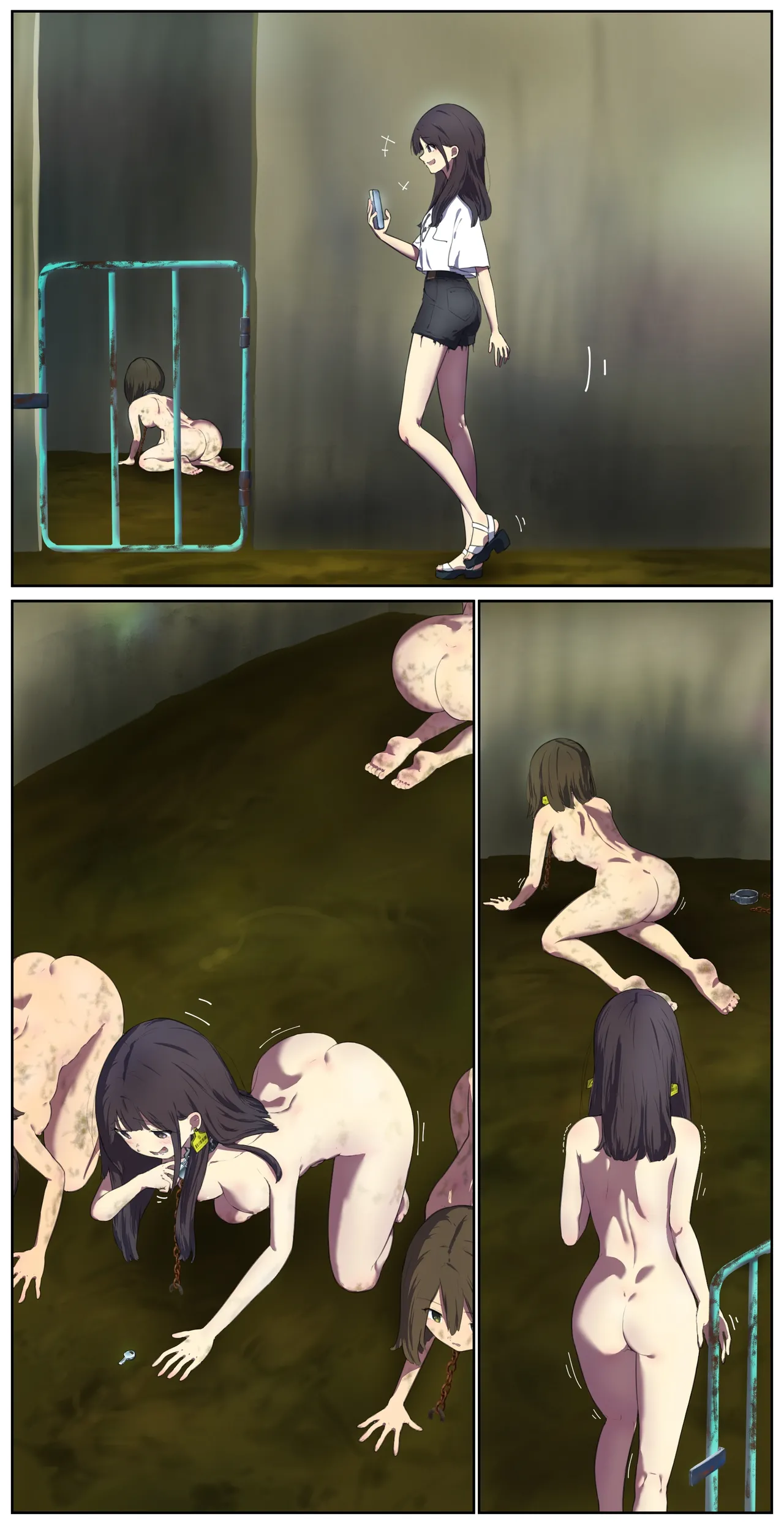 Sneaking into the barn… page 1 full