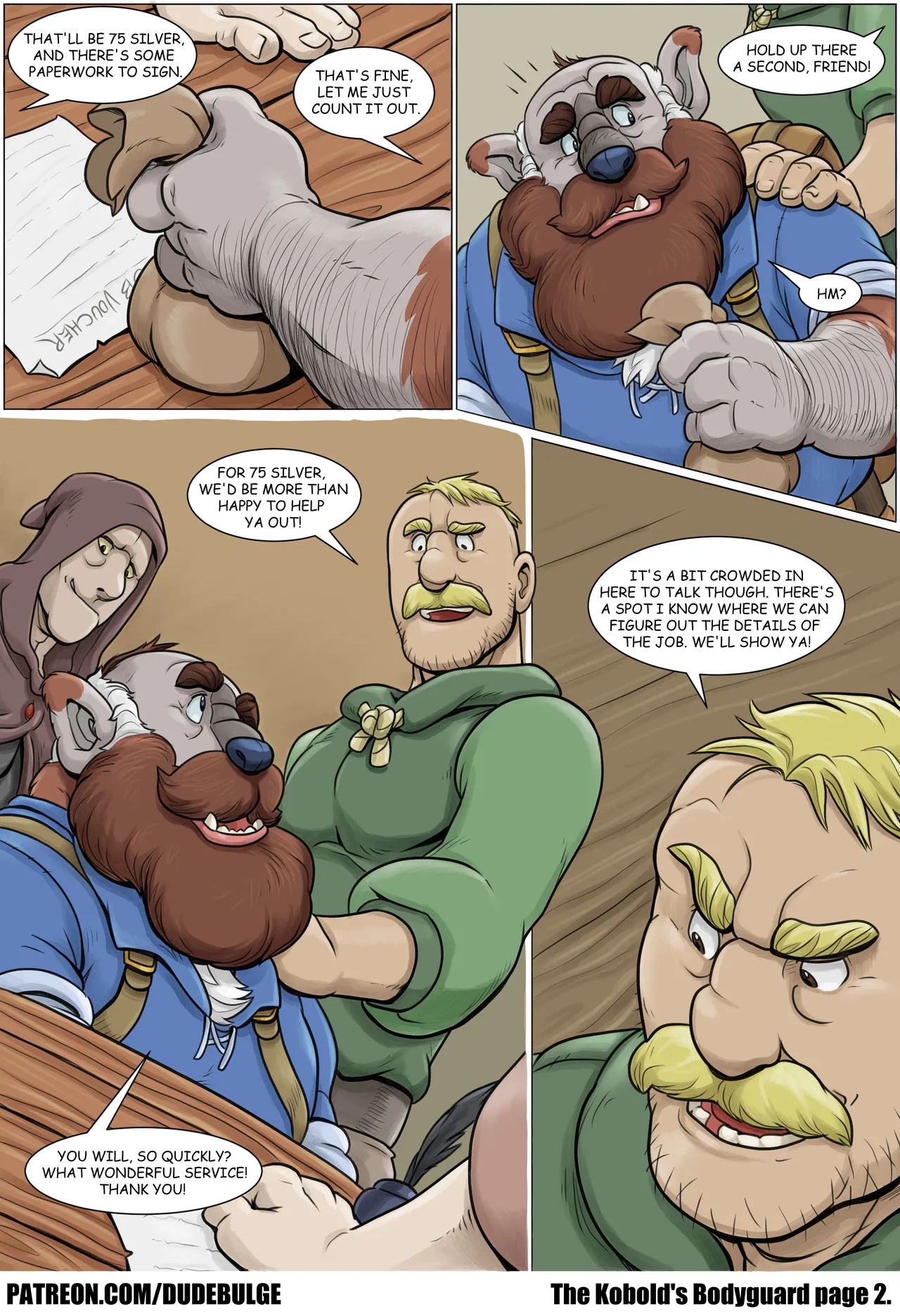 The Kobold's Bodyguard page 3 full