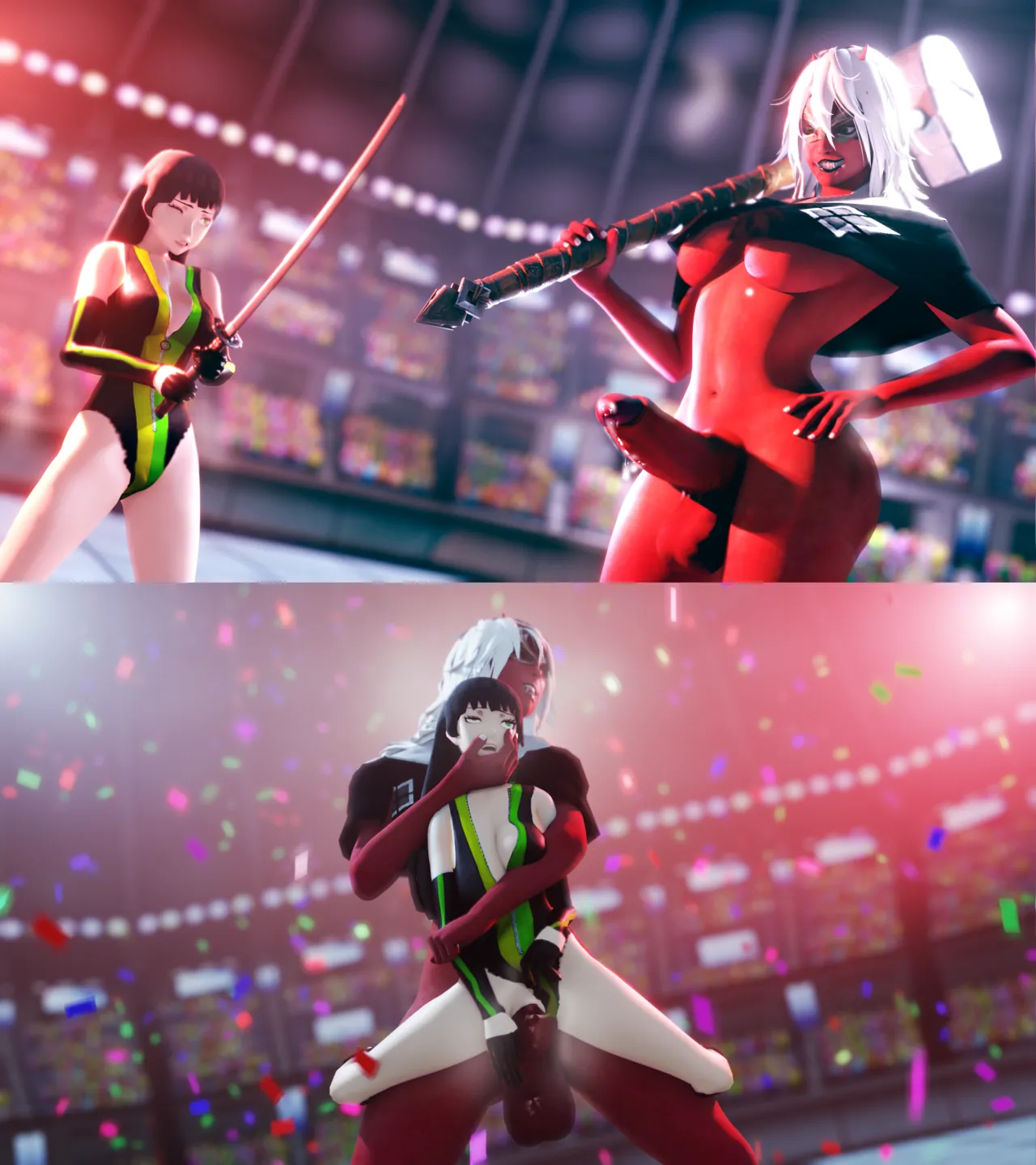 Helena Knight  Various Artists: Boxman / InkerAnon / TheHGuyH / NaughtRot / TapLewds / Kilprel's Hypnotic Pixels / MajiNSFW / ihsnet / PinkSeito page 2 full