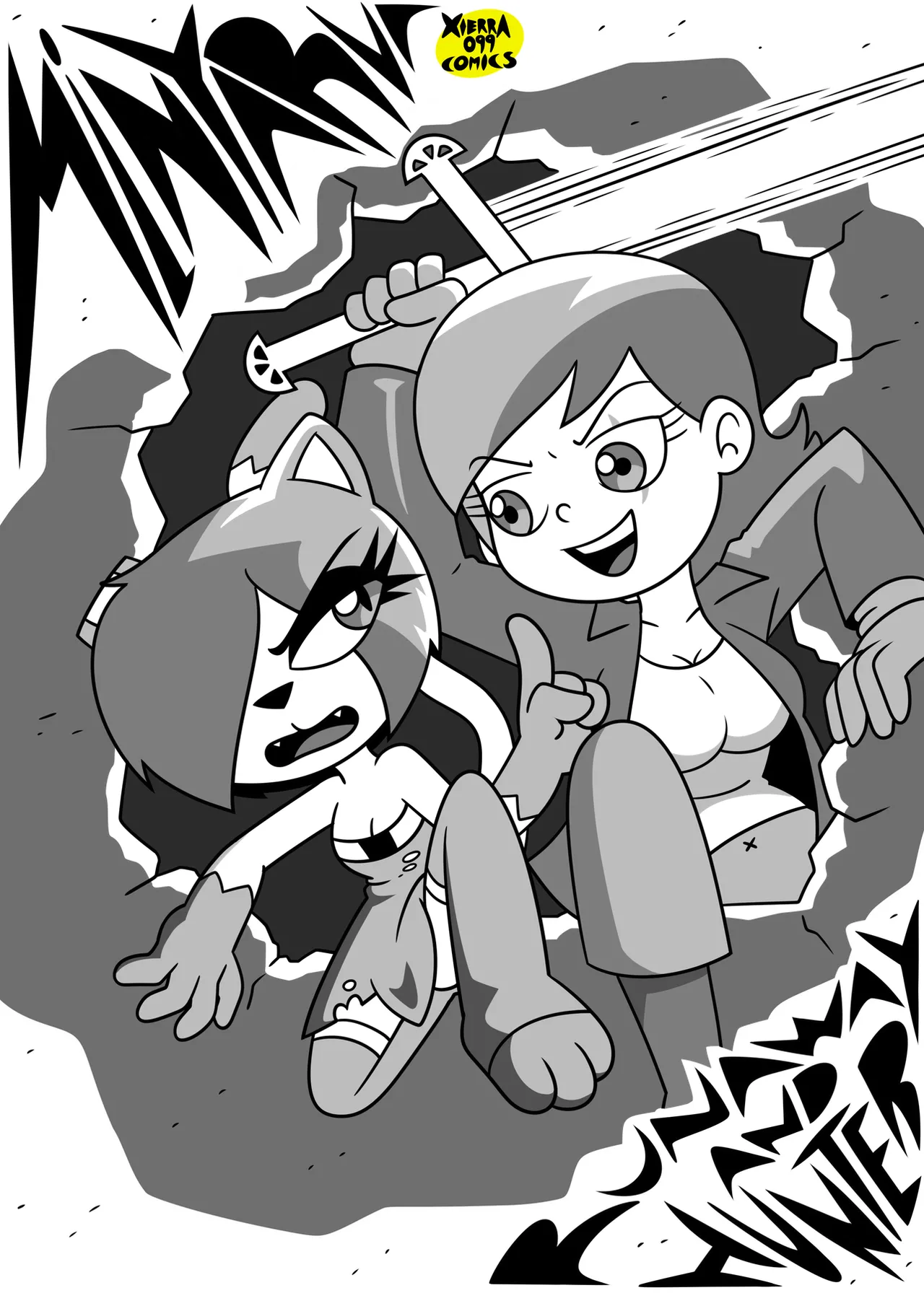 Minyarva: Runaway and Hunter page 1 full