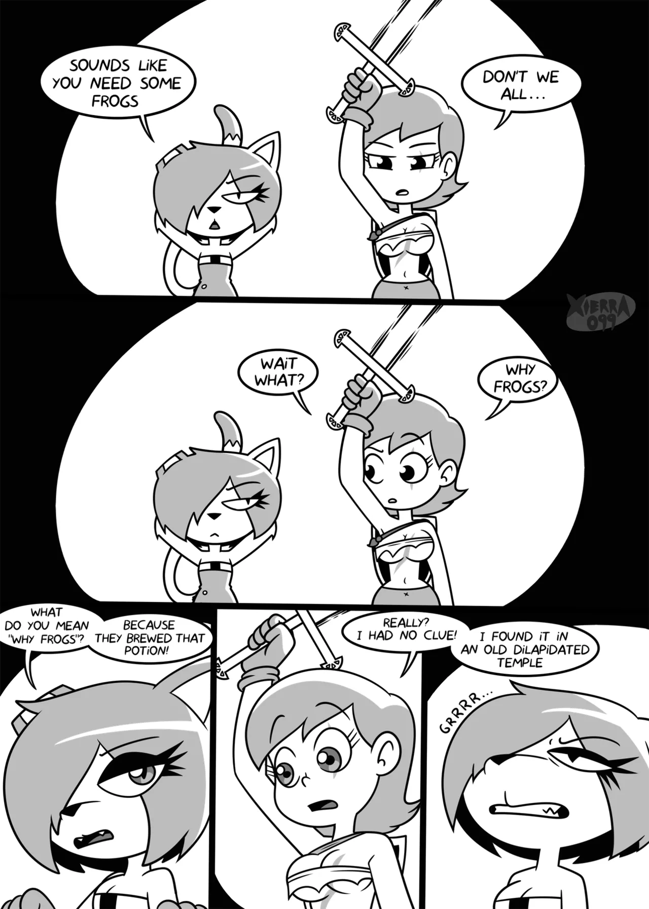 Minyarva: Runaway and Hunter page 10 full