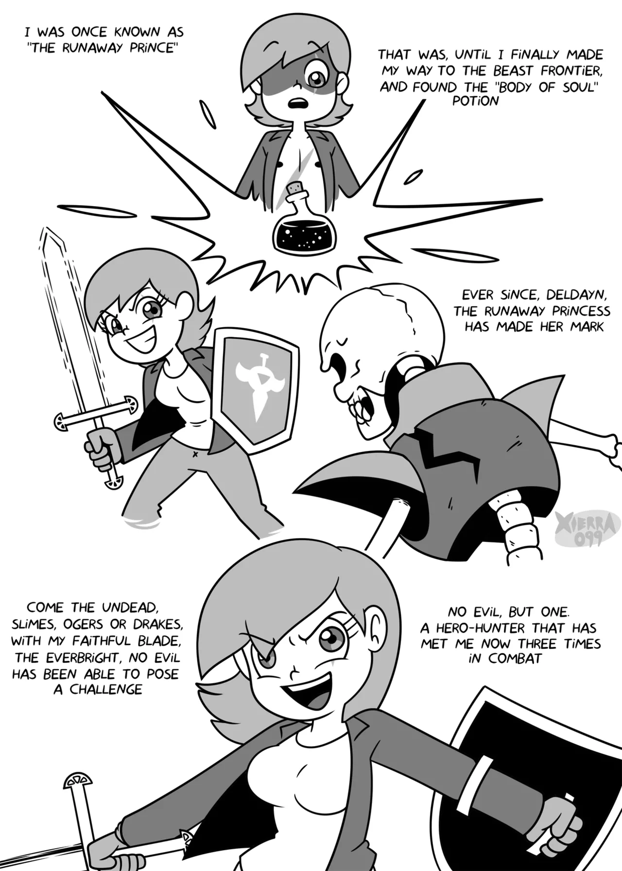 Minyarva: Runaway and Hunter page 3 full