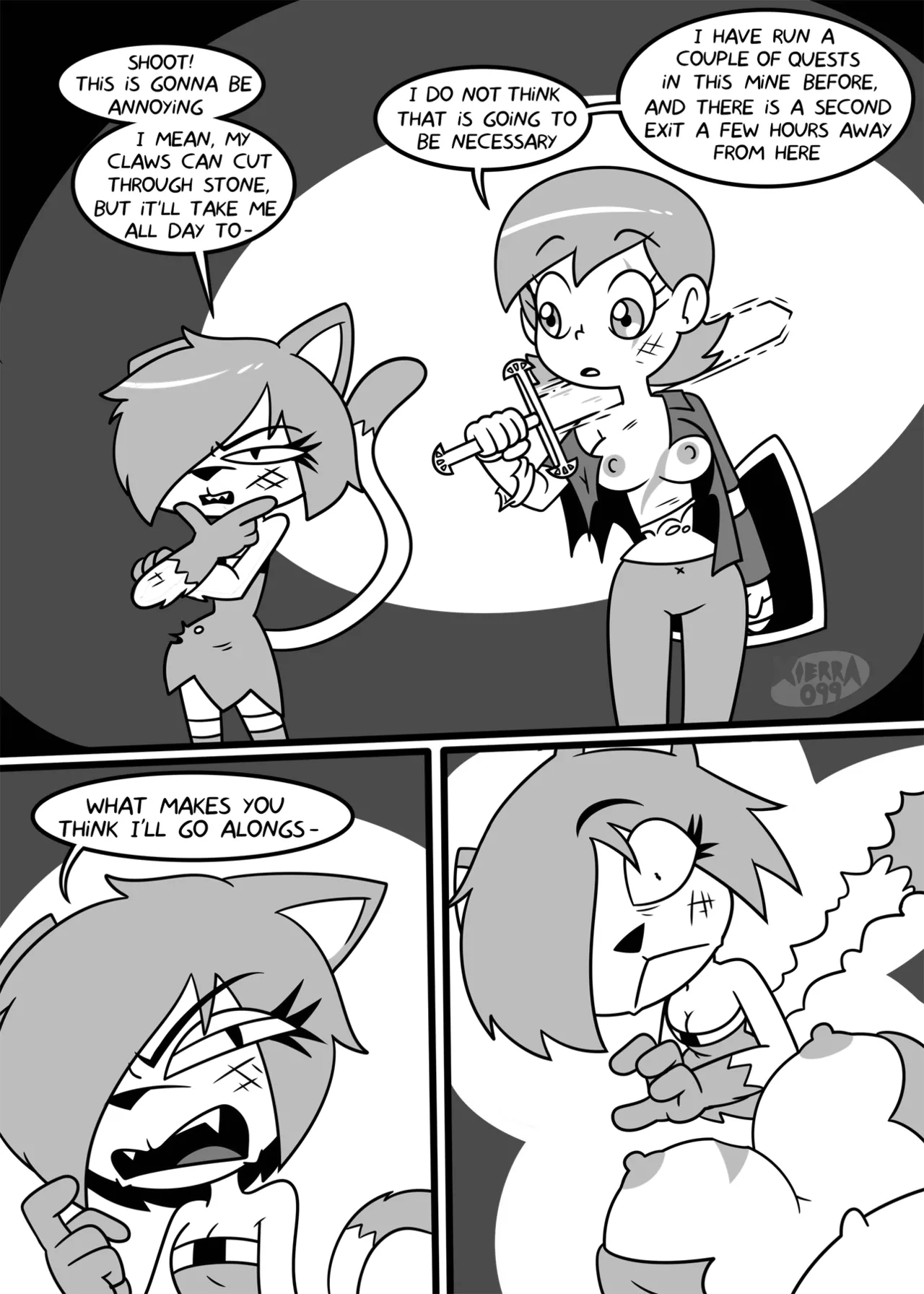Minyarva: Runaway and Hunter page 6 full