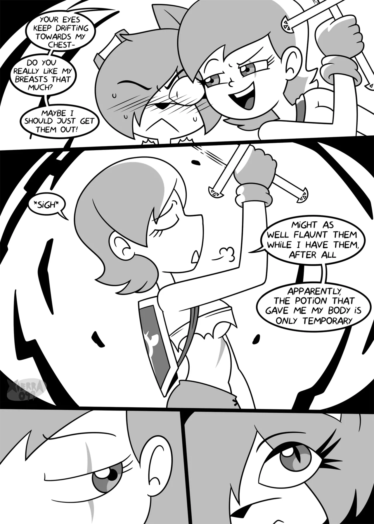 Minyarva: Runaway and Hunter page 9 full