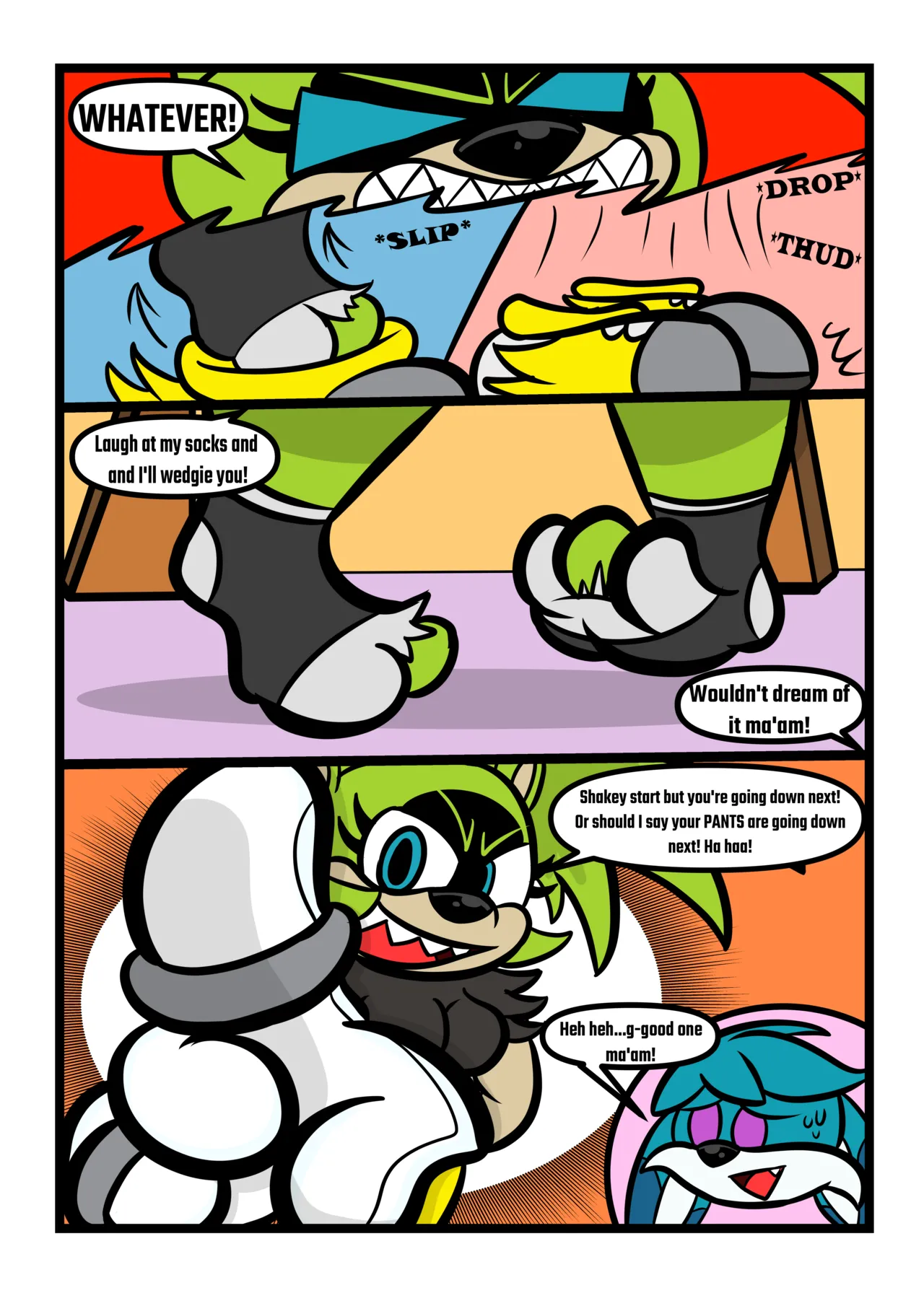 Strip Game! Ft Surge And Kit page 4 full