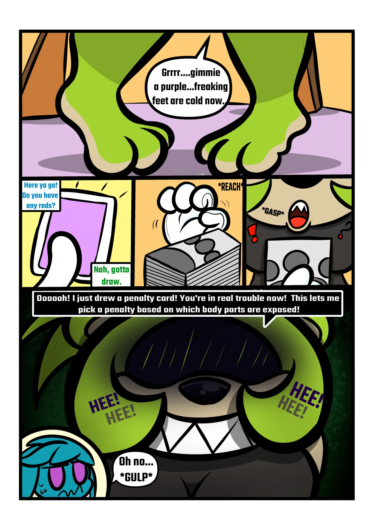 Strip Game! Ft Surge And Kit page 6 full