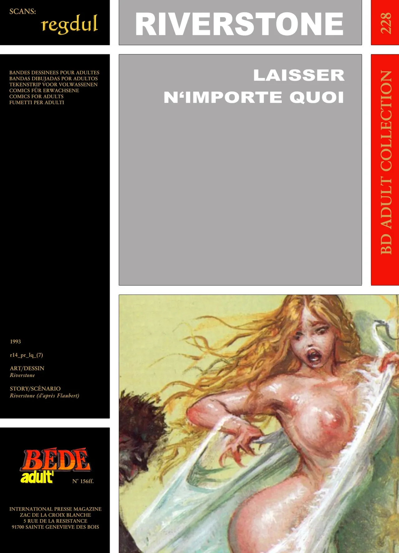 Peter Riverstone  & Gustave Flaubert - Laisser n'importe quoi page 1 full
