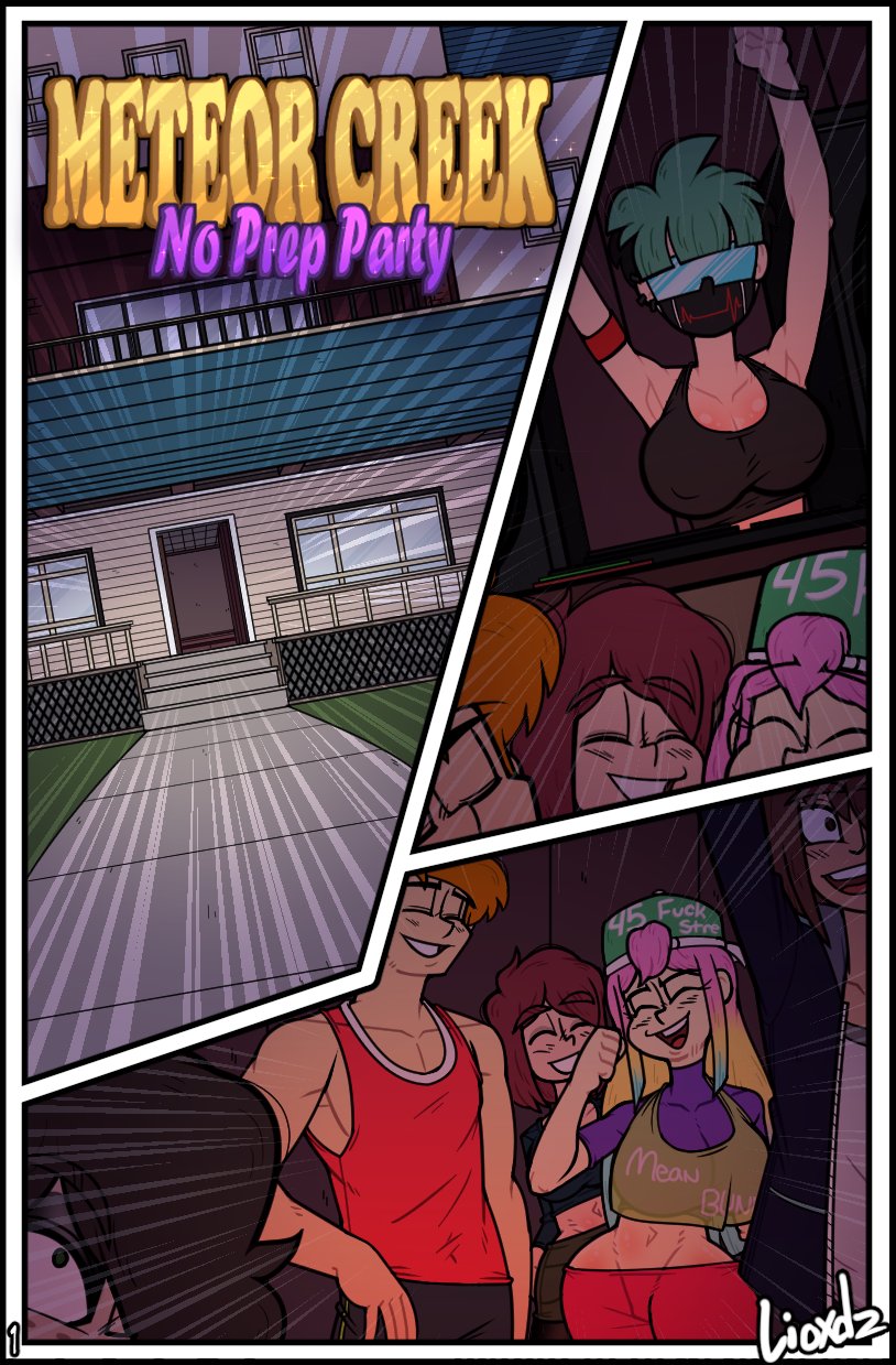 Meteor Creek: No Prep Party page 1 full