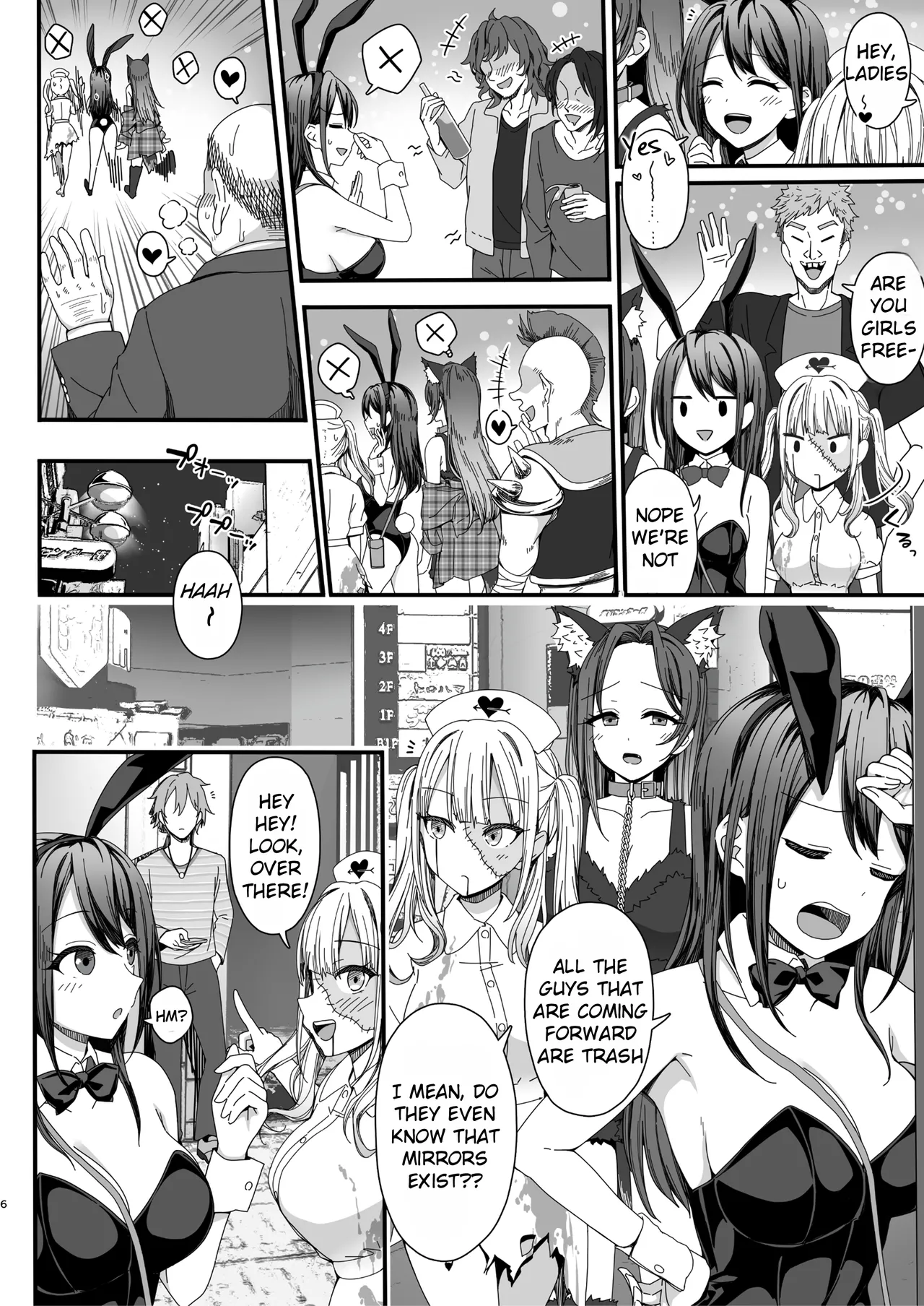 Halloween de Ukareta Gal-tachi ni Saimin Seisai o!! | Hypnotism punishment for the girls having fun on Halloween!! page 6 full
