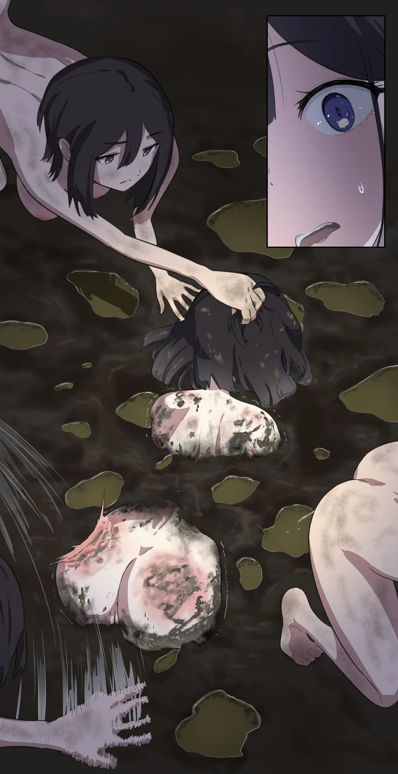 A girl left in a human barn by her friend《Part 1》 page 8 full