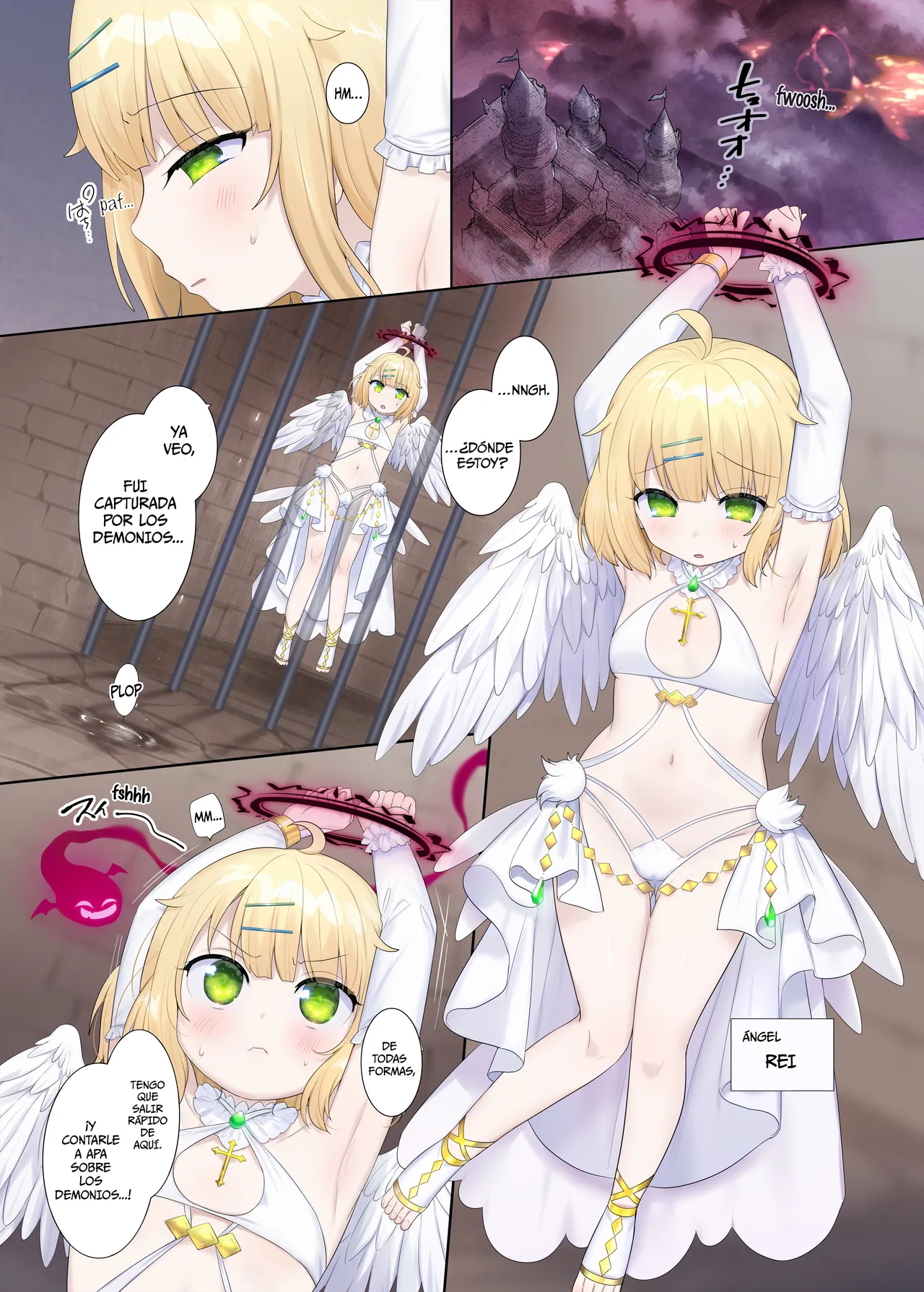 Toraware Tenshi no Akuryou Hyoui | La posesión demoníaca del ángel prisionero page 1 full