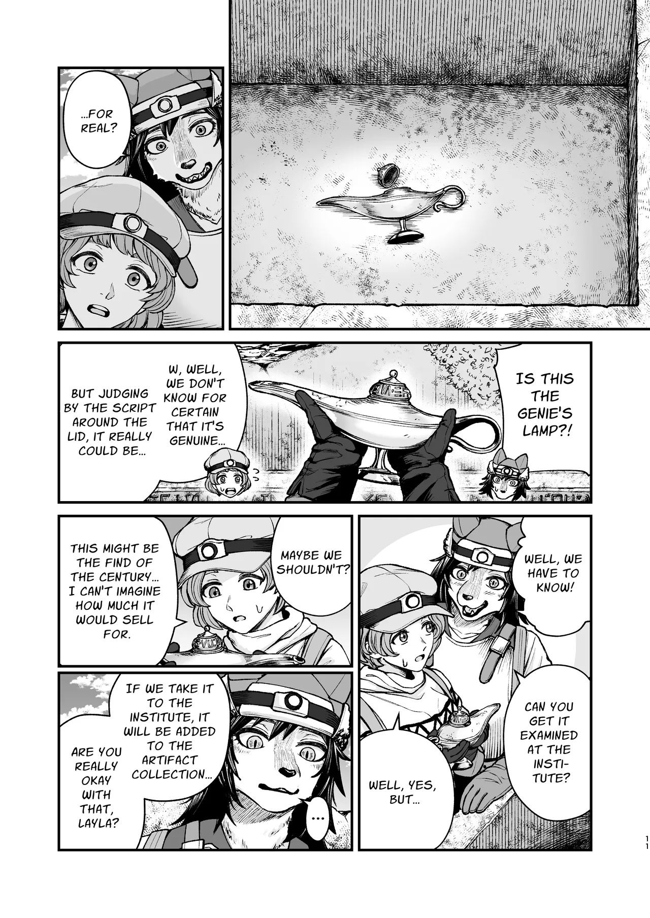 Seirei ni Hayasa Reru Hanashi | A Package from a Genie page 10 full