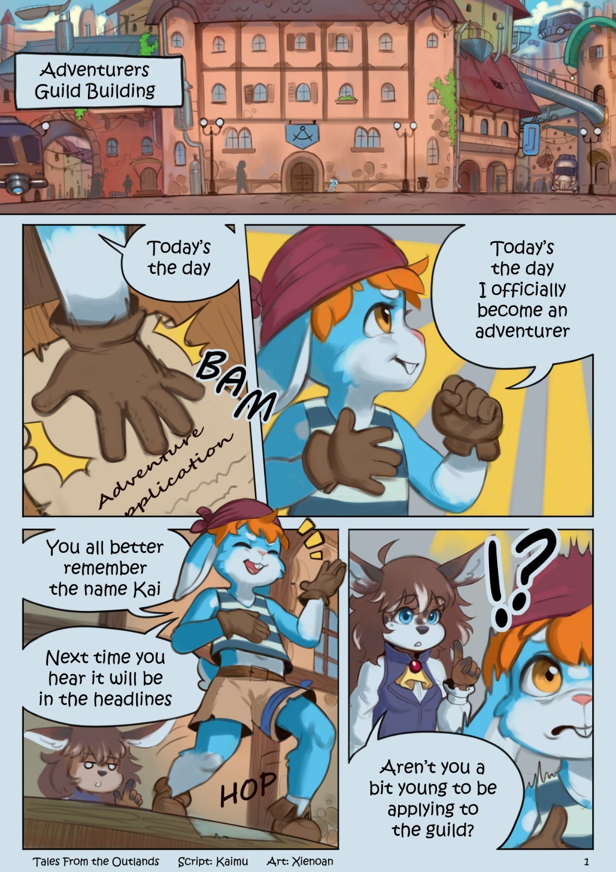 Tales from the Outlands page 1 full