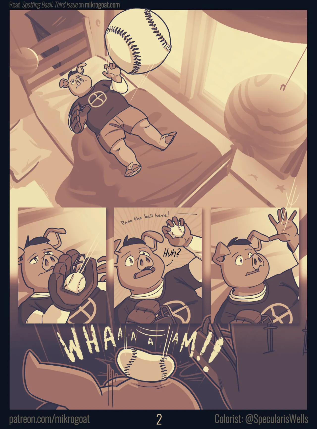 Spotting Basil - Issue 3 page 3 full