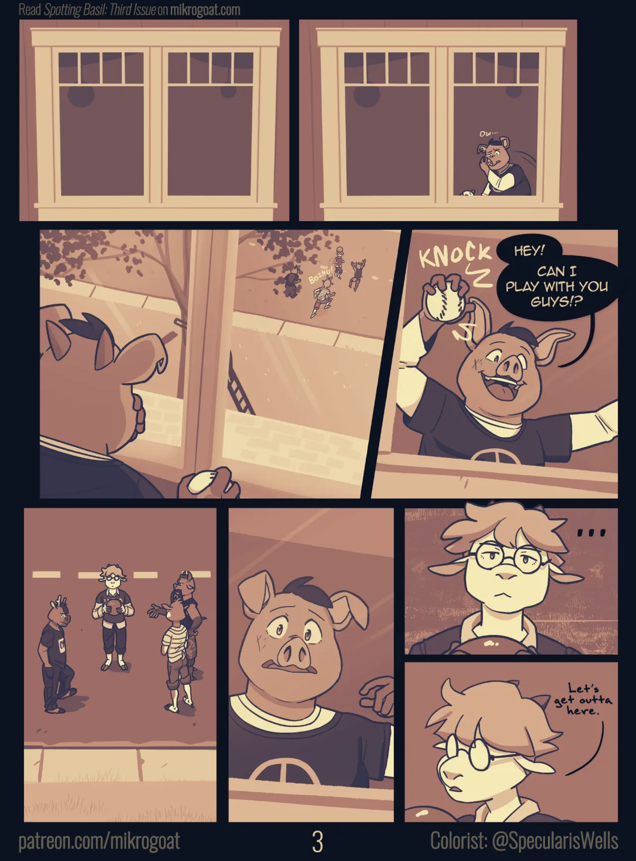 Spotting Basil - Issue 3 page 4 full