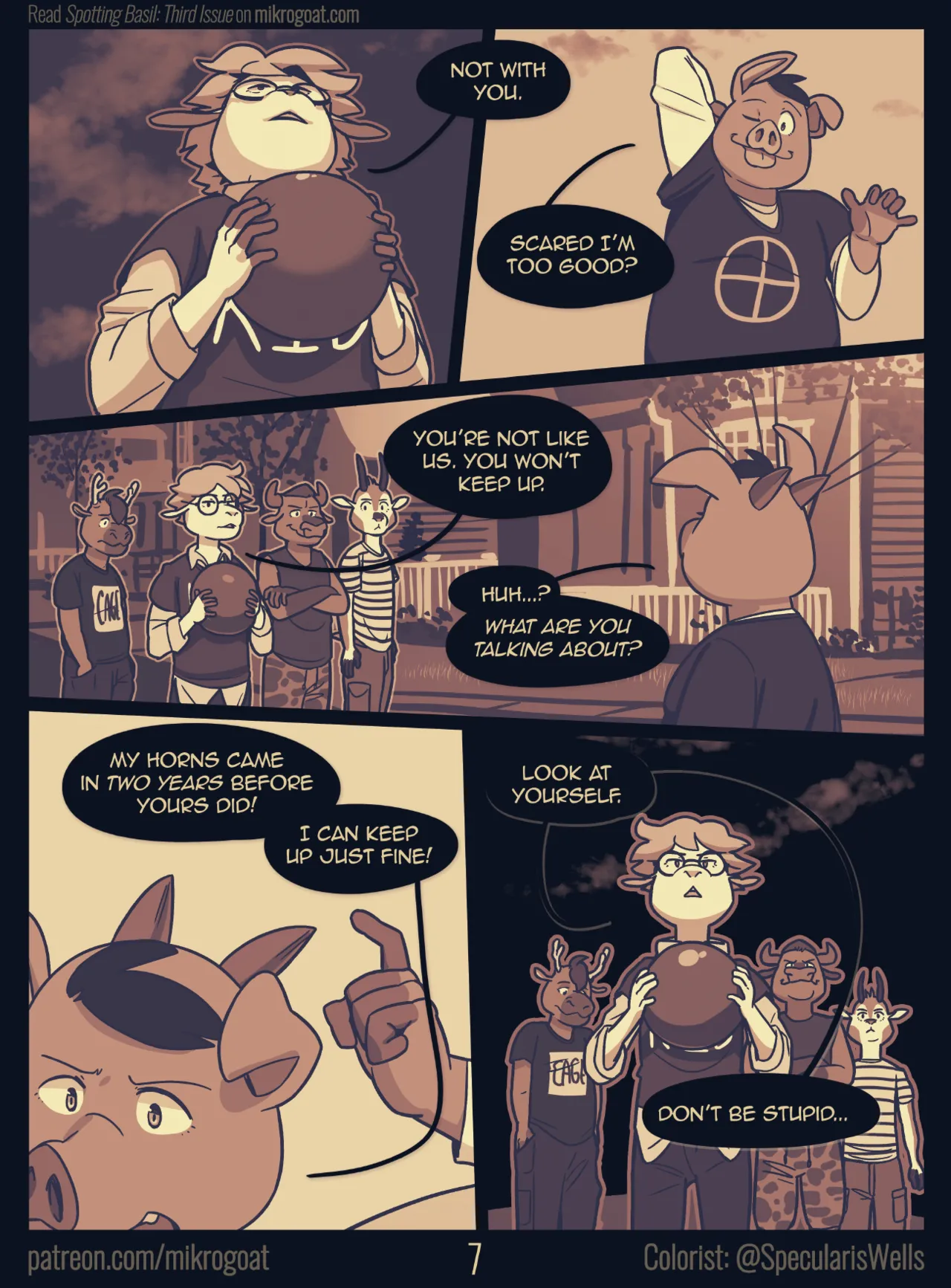 Spotting Basil - Issue 3 page 8 full