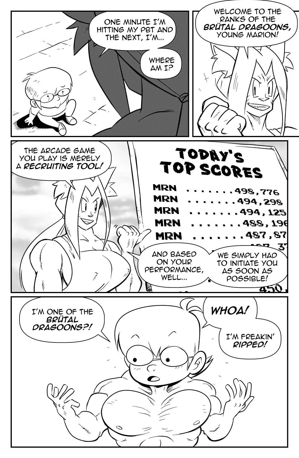 Brütal Dragoons page 8 full