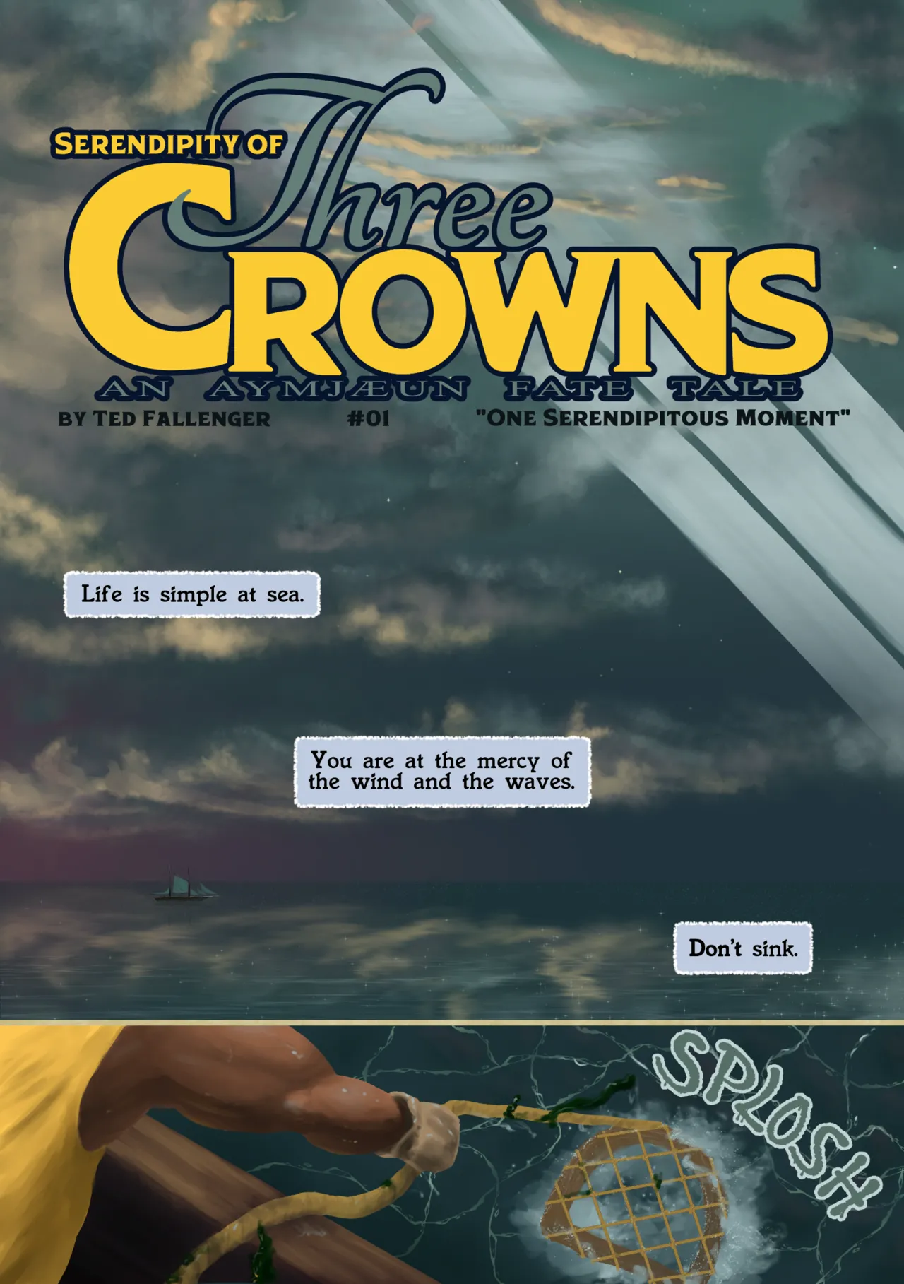 Serendipity of Three Crowns #01 "One Serendipitous Moment" page 1 full