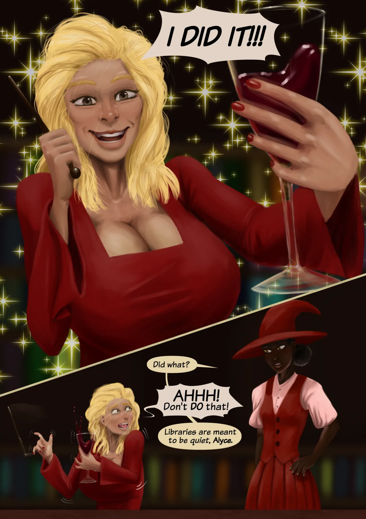 Serendipity of Three Crowns #01 "One Serendipitous Moment" page 8 full