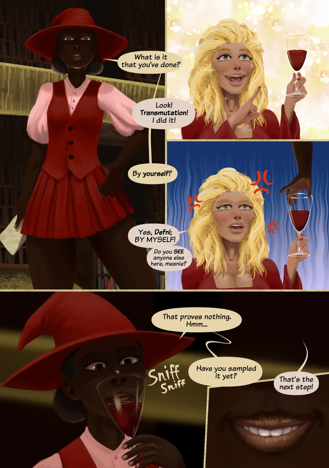 Serendipity of Three Crowns #01 "One Serendipitous Moment" page 9 full