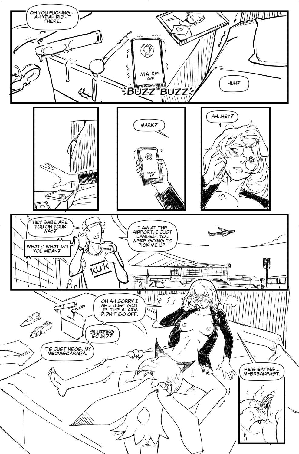 Janet & Neos + Behind Mark's Back    Ongoing page 1 full