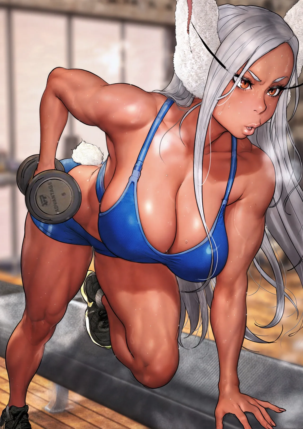 Anime beauties in Gym shorts/Leggings page 8 full