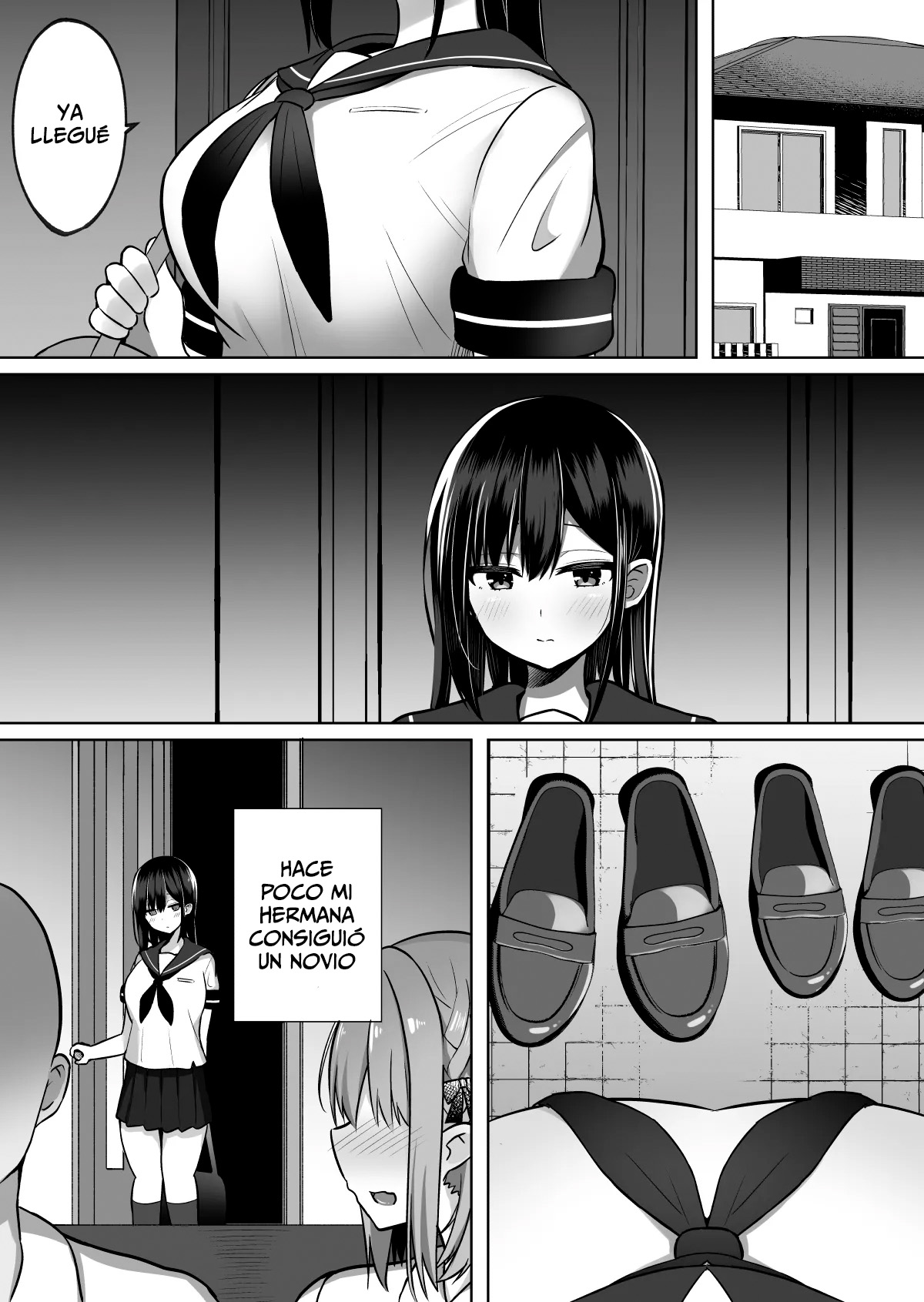 Kyonyuu Mesu Onaho no Shitsukekata ~ Majime ni Miete Sukebe na Kanojo no Imouto｜Cómo Disciplinar a un Juguete Sexual de Enormes Pechos ~La Hermana Menor de Mi NoviaParece Seria pero Realmente es Sucia~ page 3 full