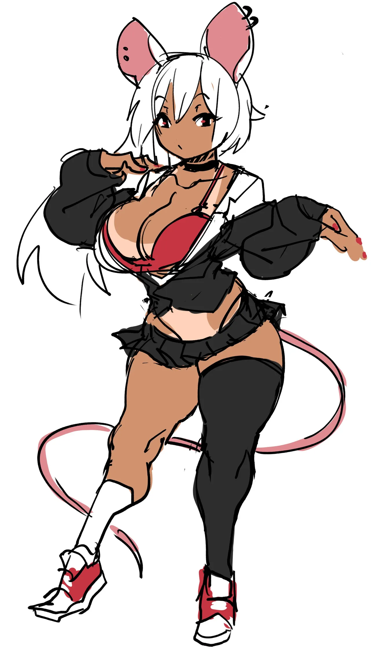 Alina - Big Tiddy Rat Gyaru GF page 1 full