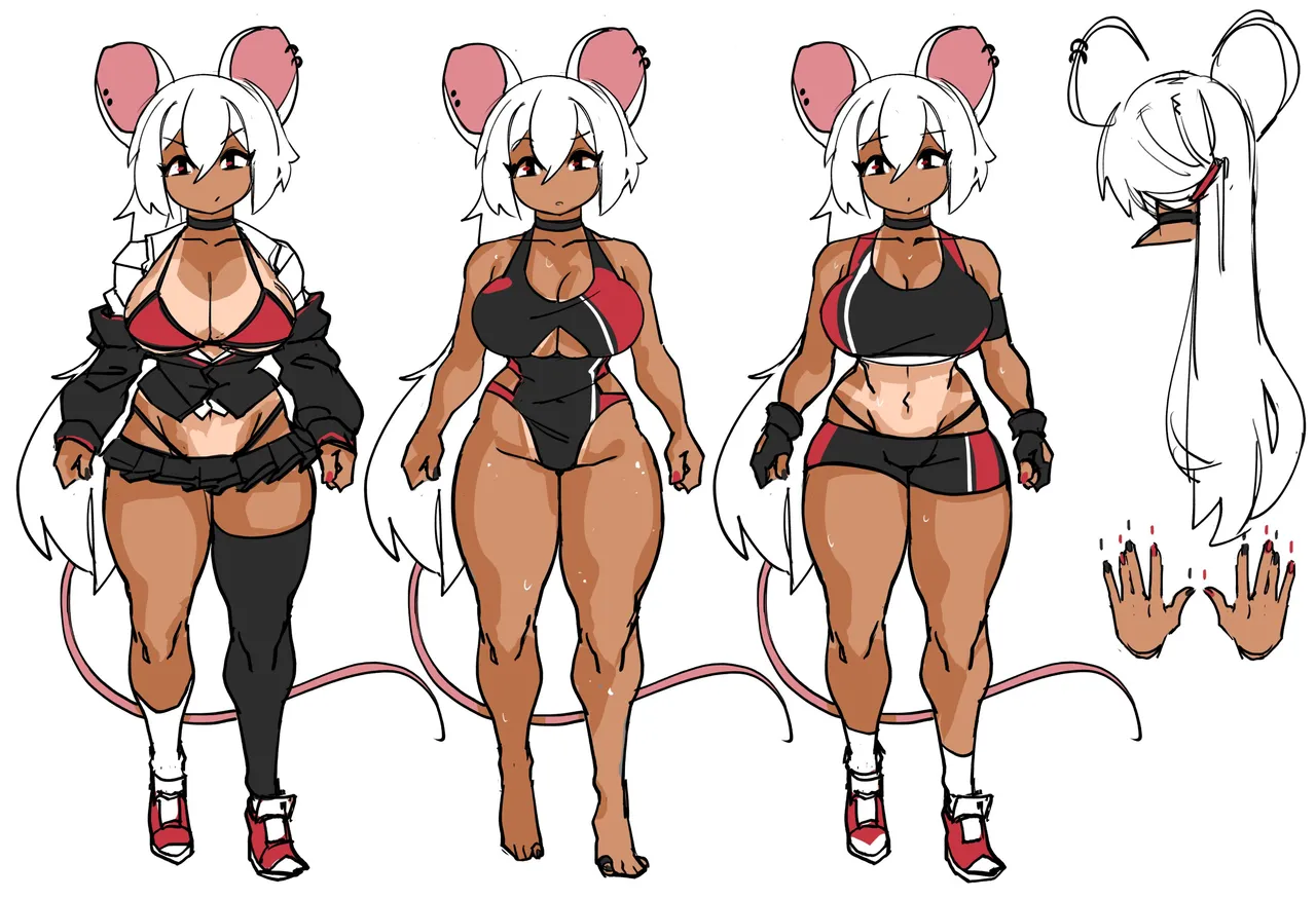 Alina - Big Tiddy Rat Gyaru GF page 8 full