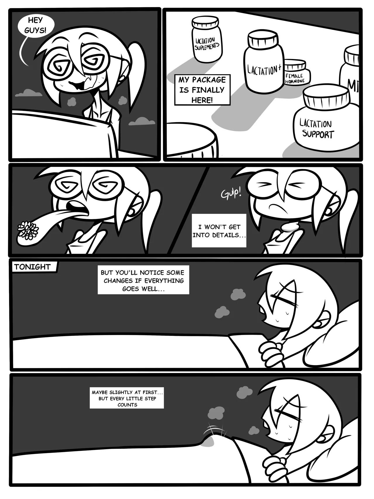 Milky page 1 full